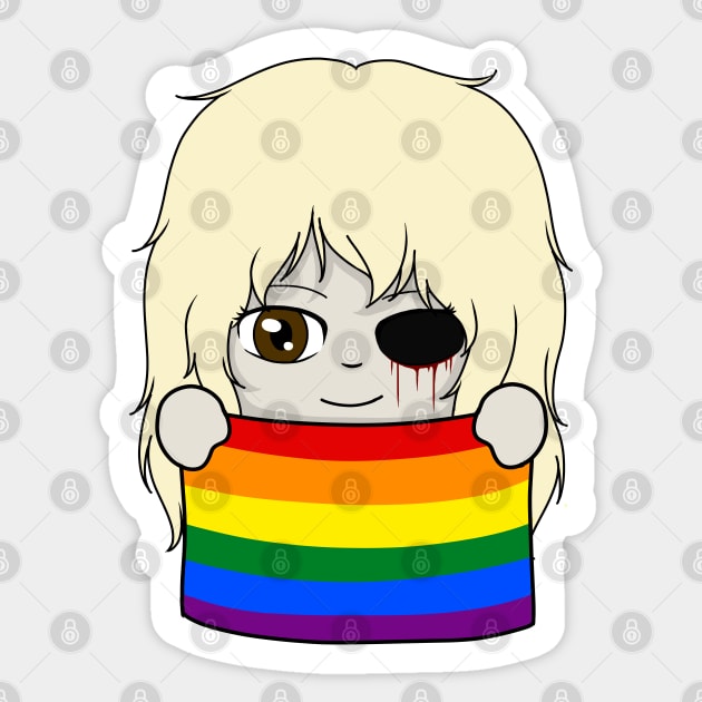 creepypasta pride chibi suicide sadie Sticker by LillyTheChibi